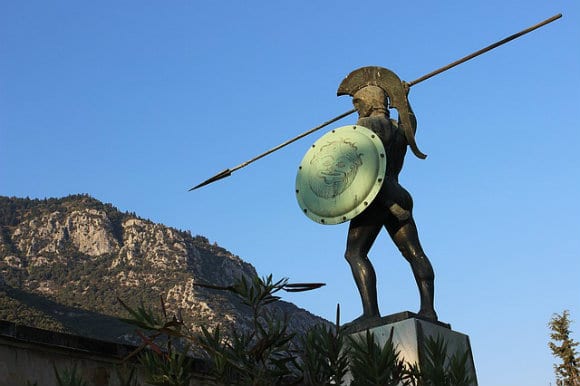 Entrenamiento espartano | Los ejercicios de los soldados de la antigua Grecia