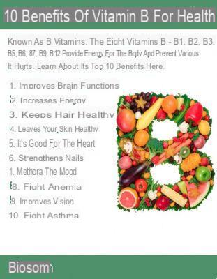 La importancia de la vitamina B en la dieta del niño