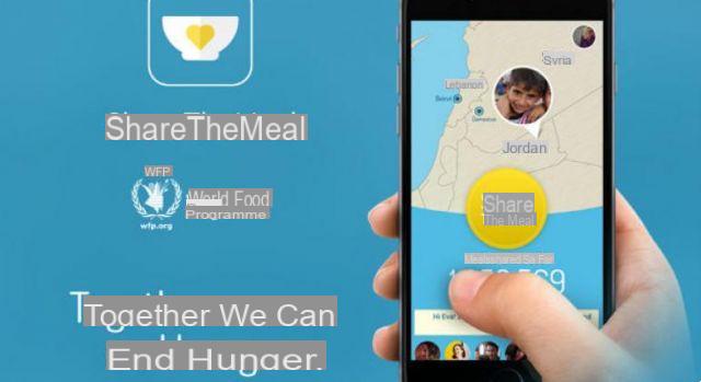 Share The Meal, la aplicación para donar una comida