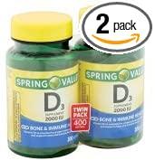 Vitamina D y otras vitaminas para la primavera.