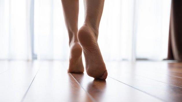 Ejercicios para fortalecer los tendones del pie.